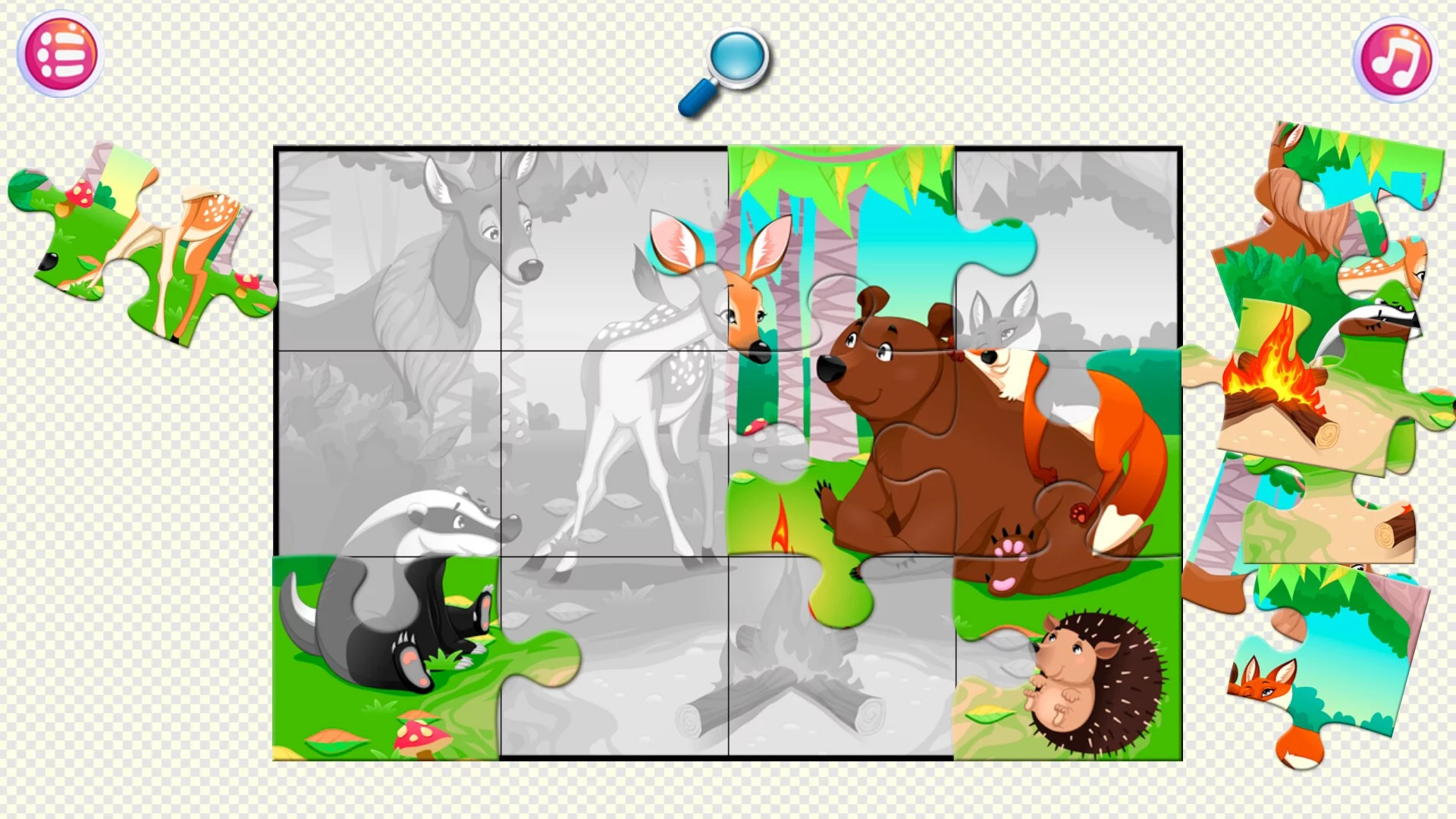 Изображение игры: Awesome Puzzle
