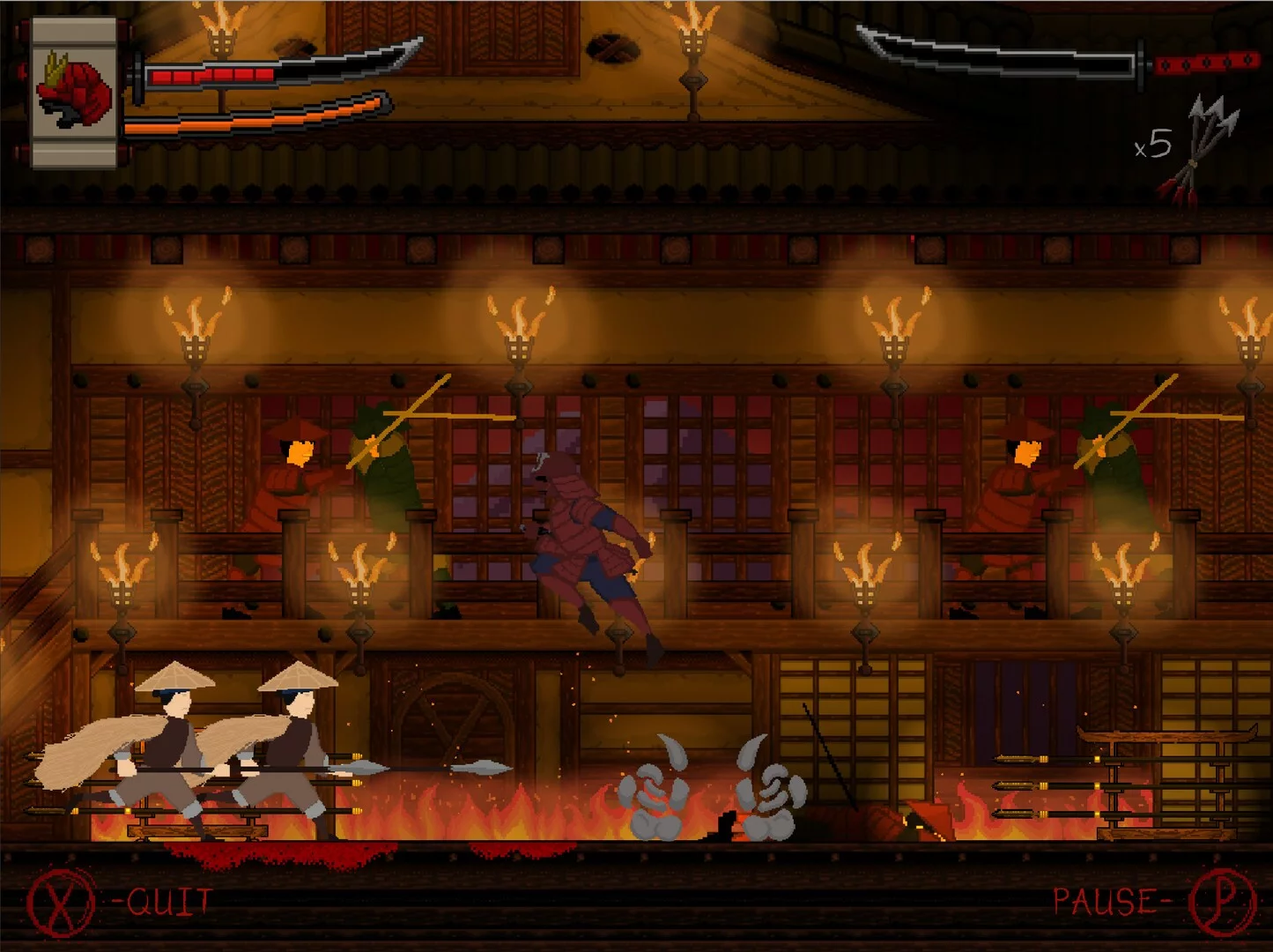 Изображение игры: Sengoku - A Time of Warriors and Demons