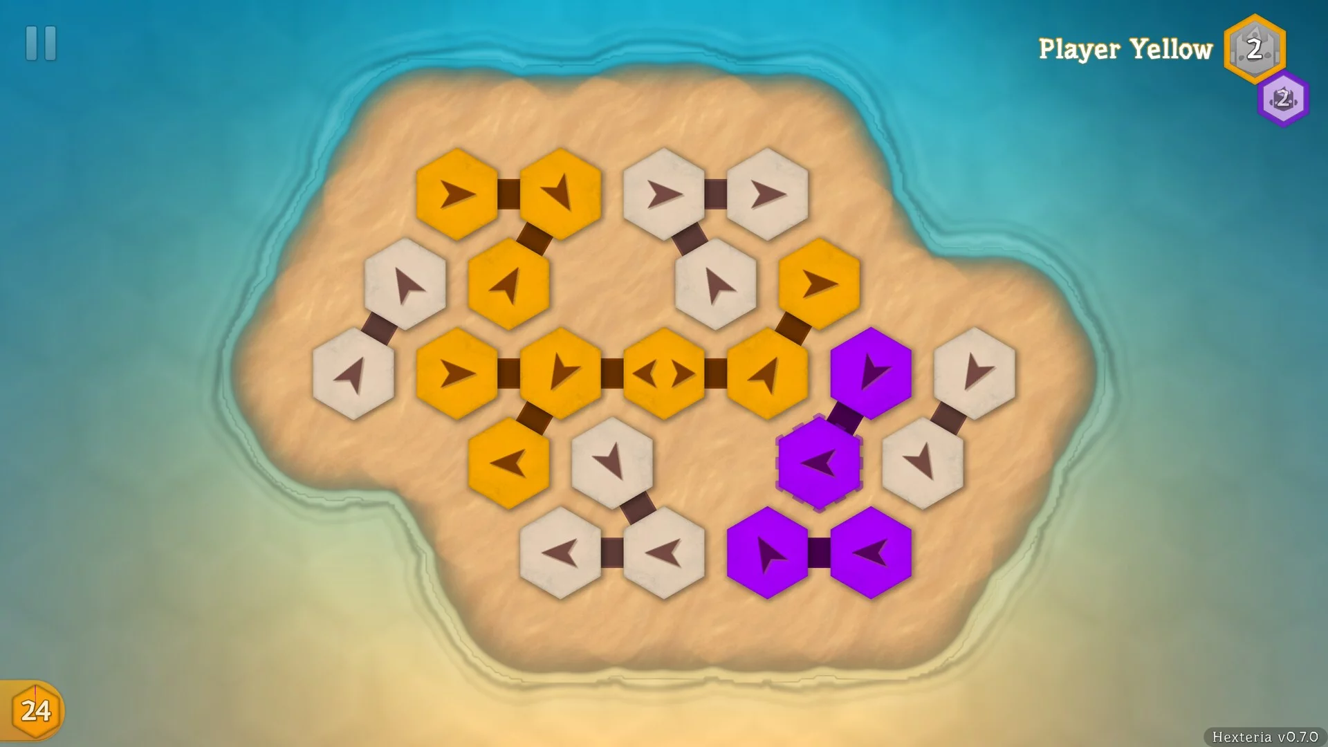 Изображение игры: Hexteria