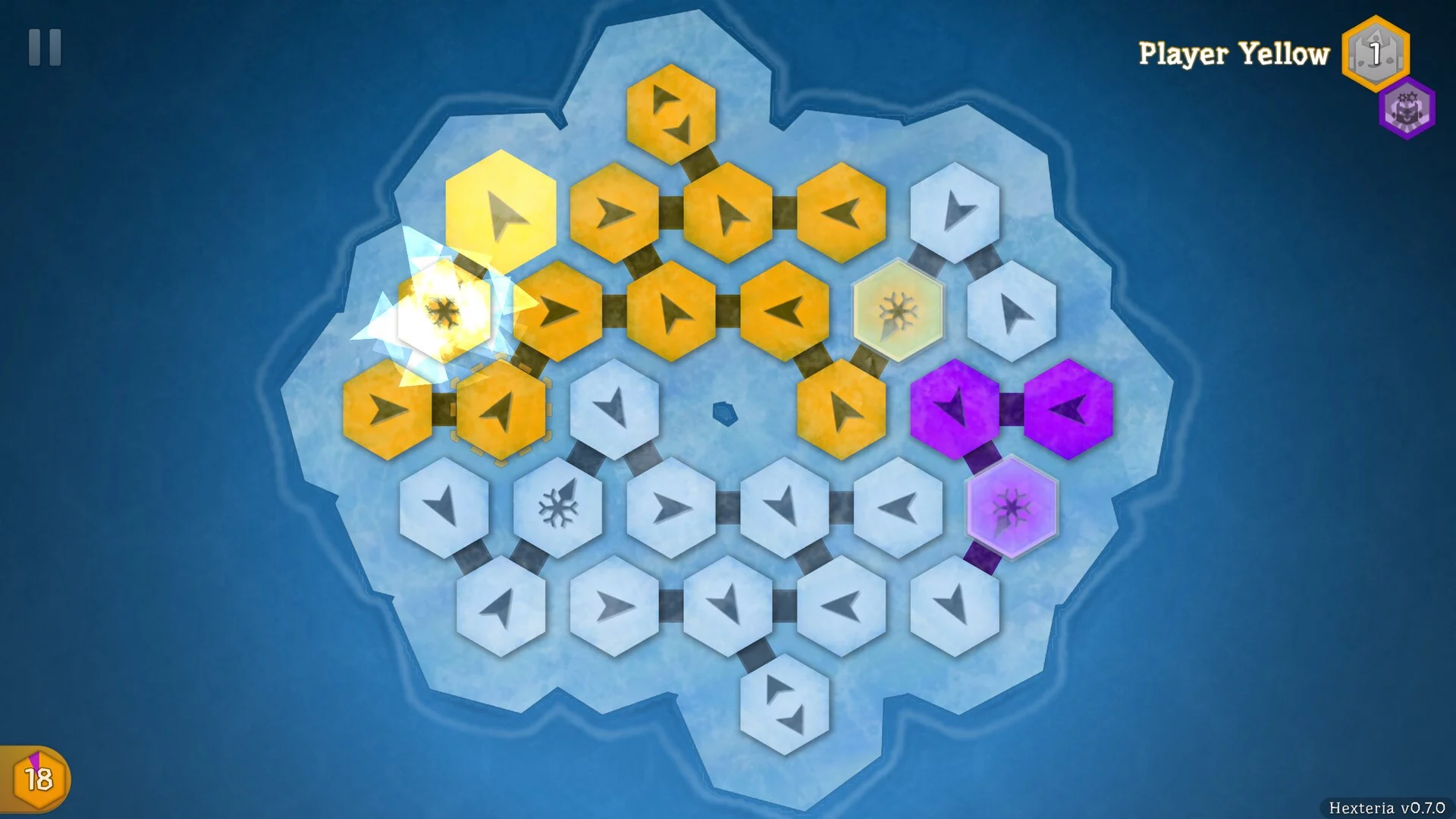 Изображение игры: Hexteria