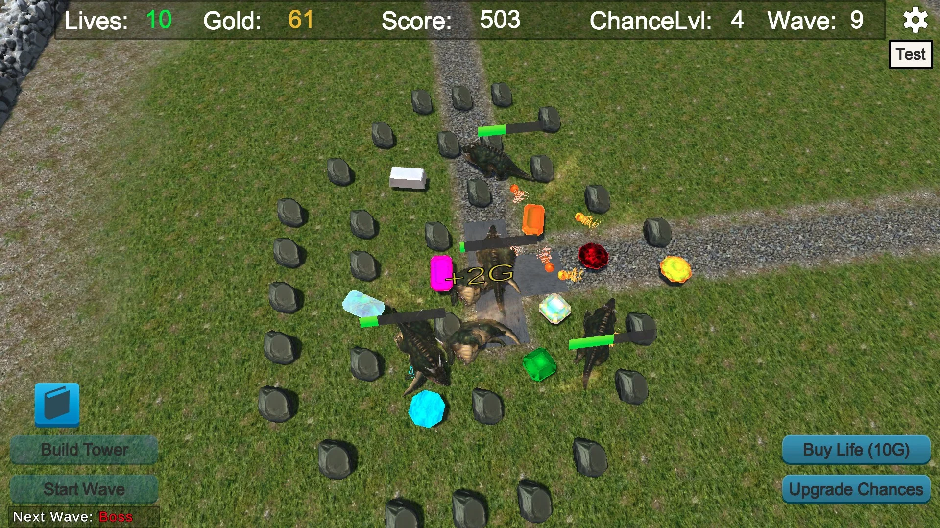 Изображение игры: Gemstone Defense