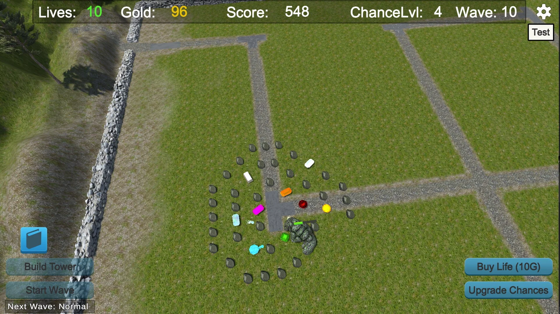 Изображение игры: Gemstone Defense