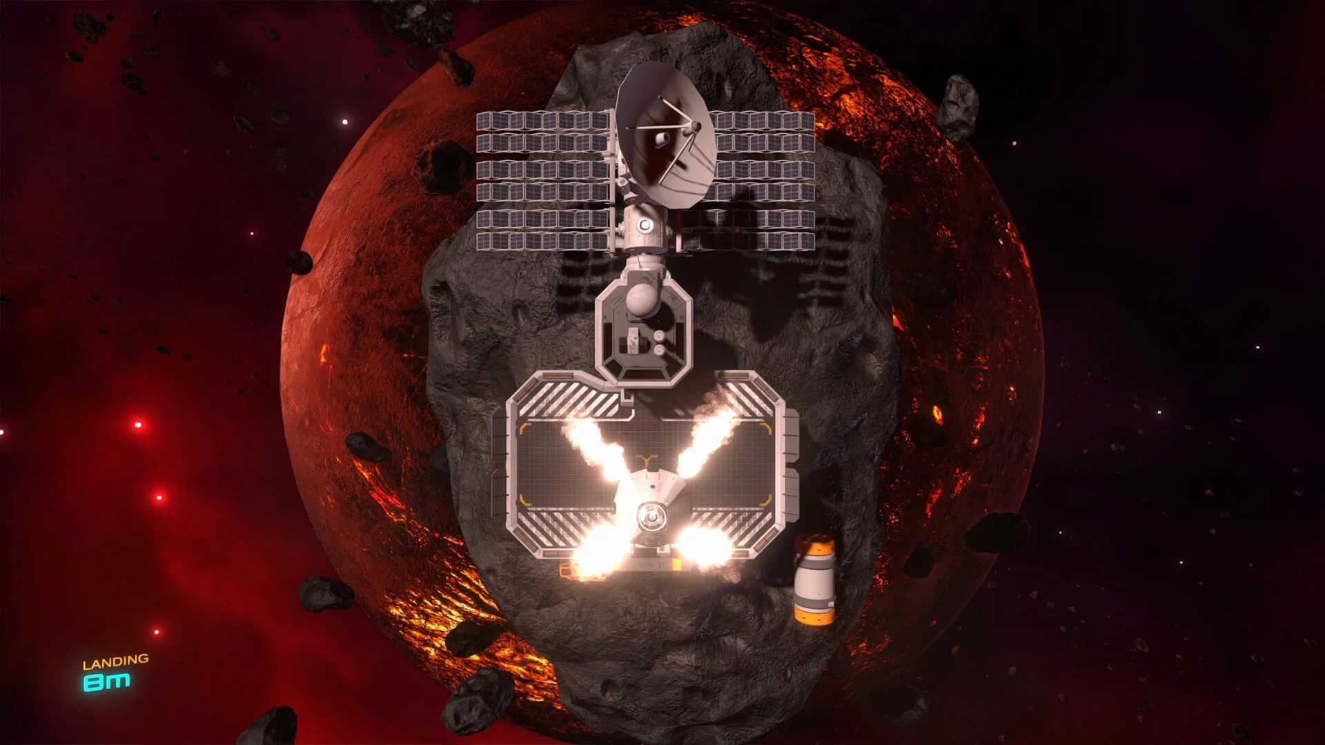 Изображение игры: Descent Vector: Space Runner