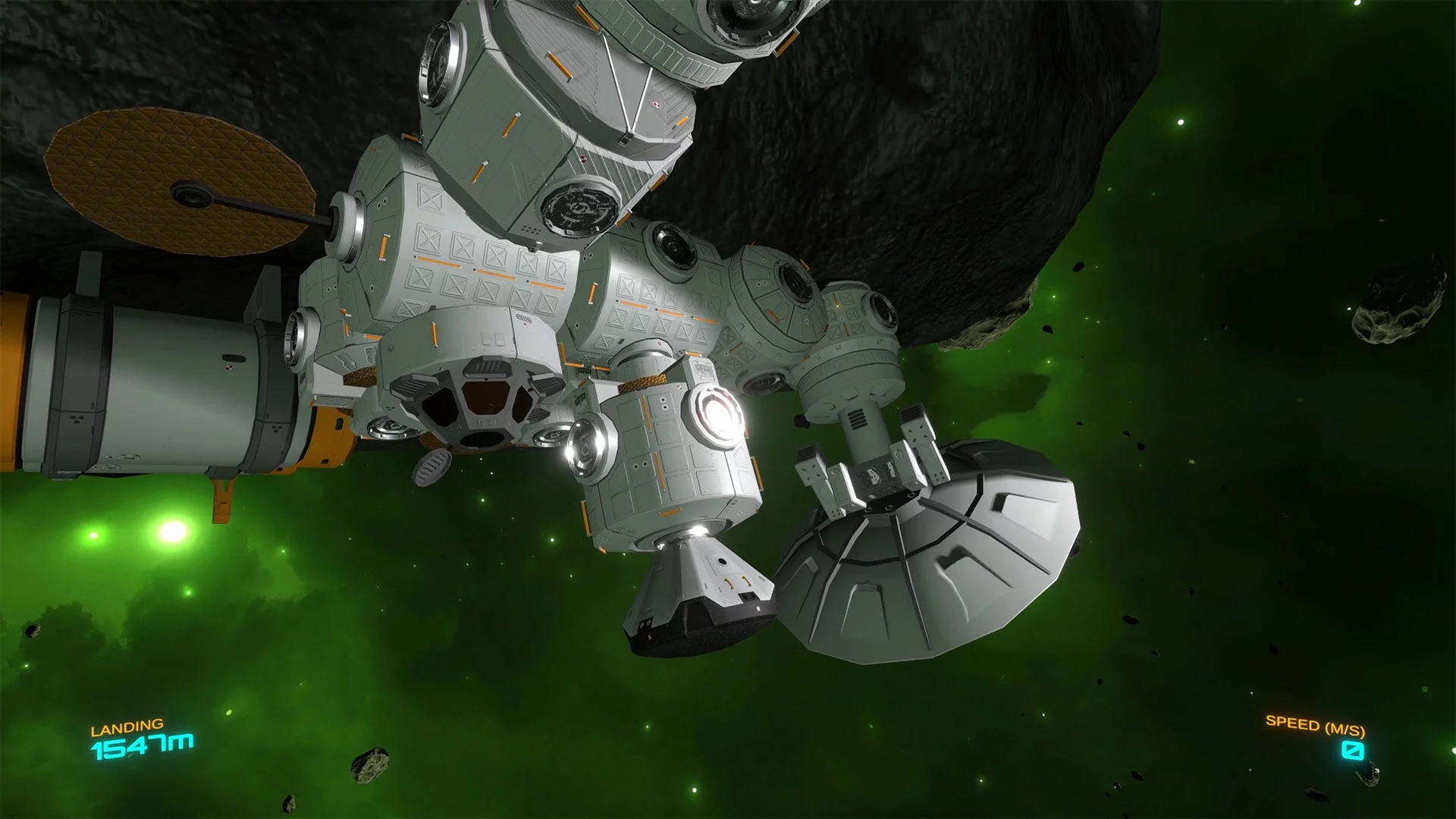 Изображение игры: Descent Vector: Space Runner