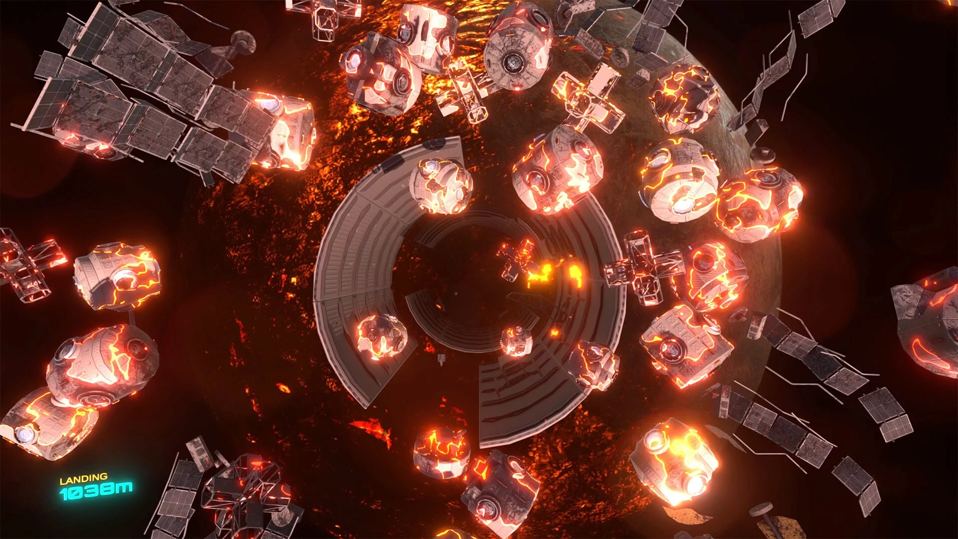 Изображение игры: Descent Vector: Space Runner