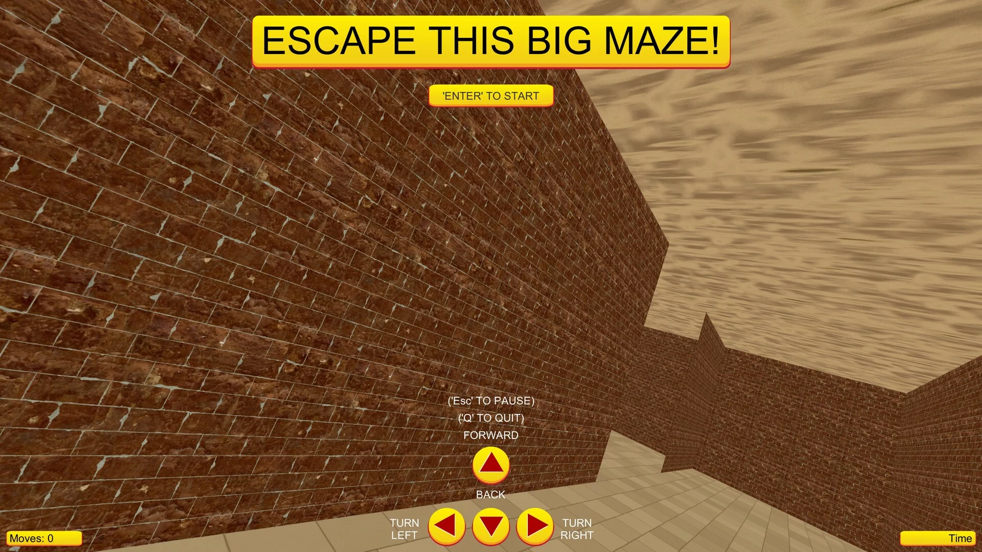 Изображение игры: EscapeThisBigMaze!