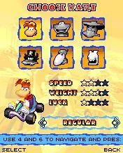 Изображение игры: Rayman Kart