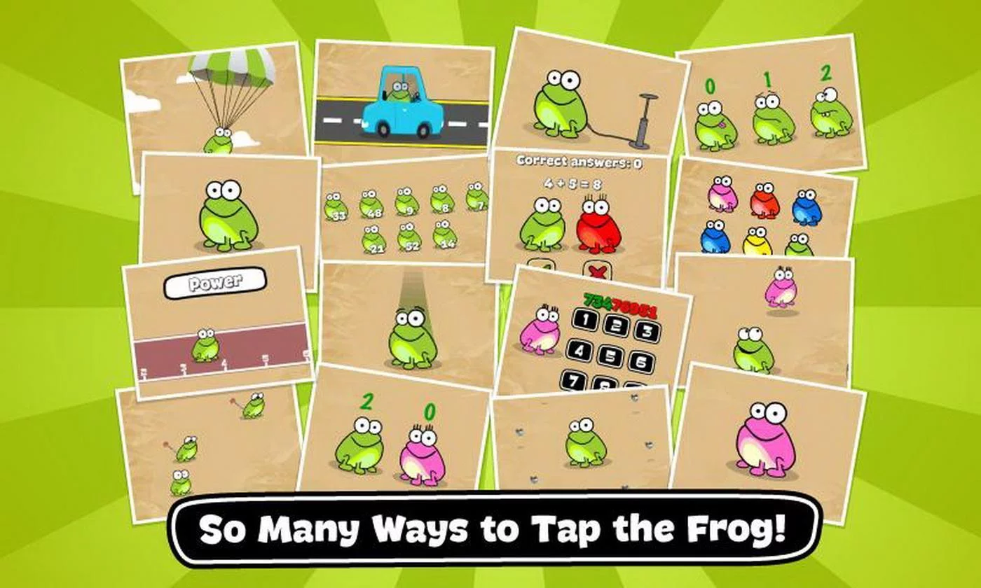 Изображение игры: Tap the Frog: Doodle