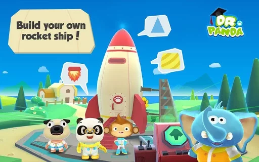 Изображение игры: Dr. Panda in Space