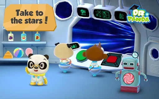Изображение игры: Dr. Panda in Space