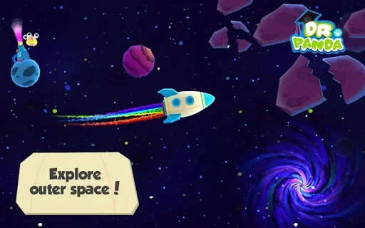 Изображение игры: Dr. Panda in Space