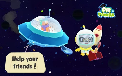 Изображение игры: Dr. Panda in Space