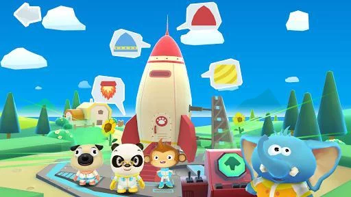 Изображение игры: Dr. Panda in Space
