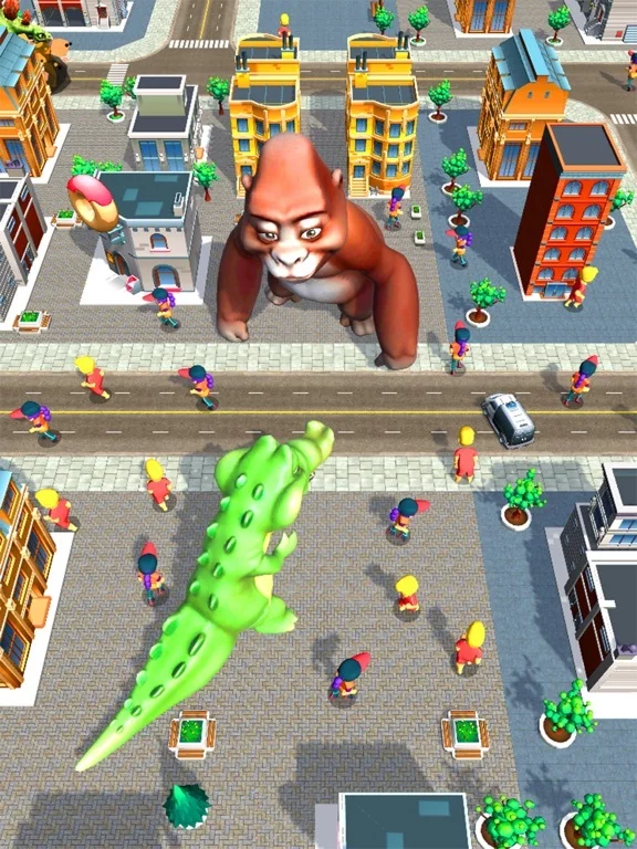 Изображение игры: Rampage: Giant Monsters