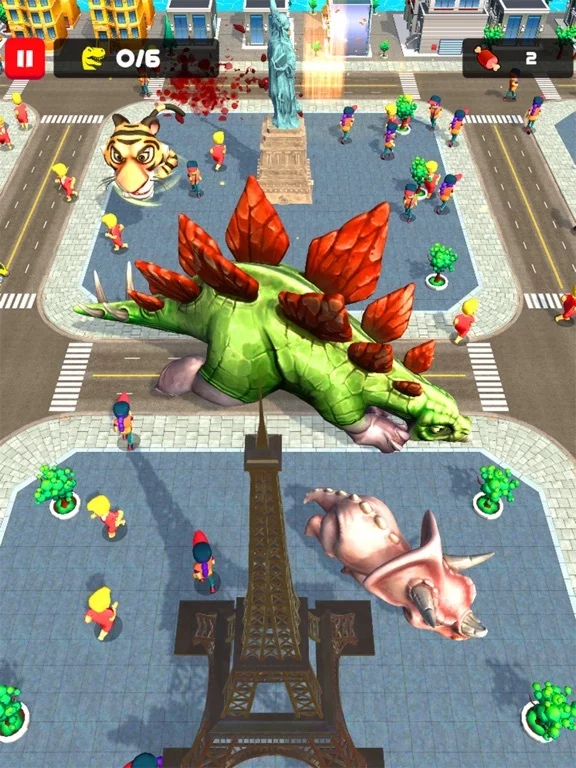 Изображение игры: Rampage: Giant Monsters