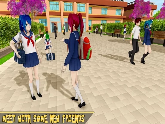 Изображение игры: Yumi Girl HighSchool Simulator