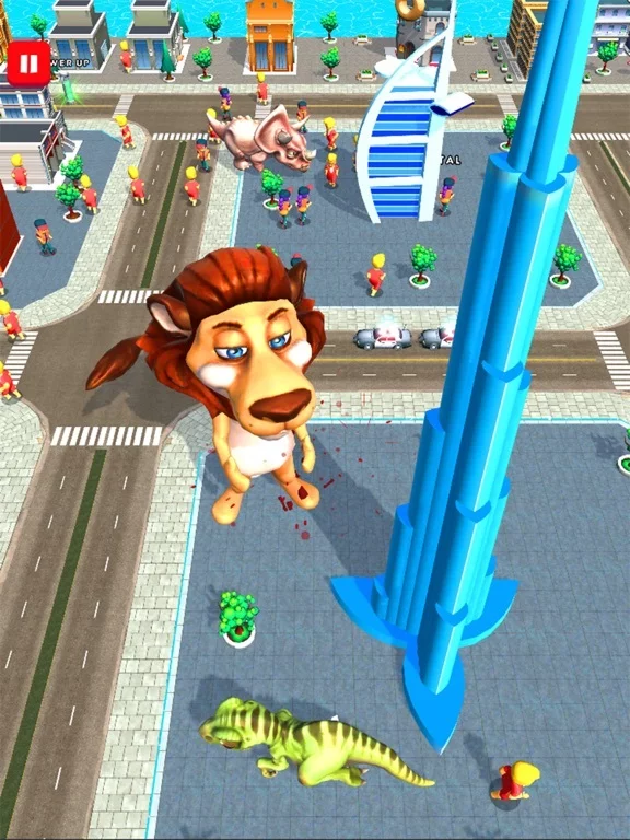 Изображение игры: Rampage: Giant Monsters
