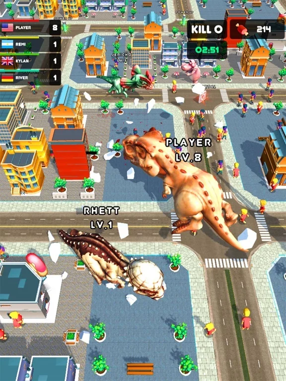 Изображение игры: Rampage: Giant Monsters