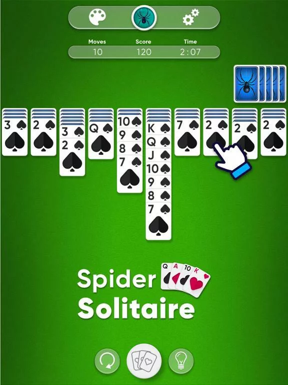 Изображение игры: Spider Solitaire ‏‏‎‎‎‎
