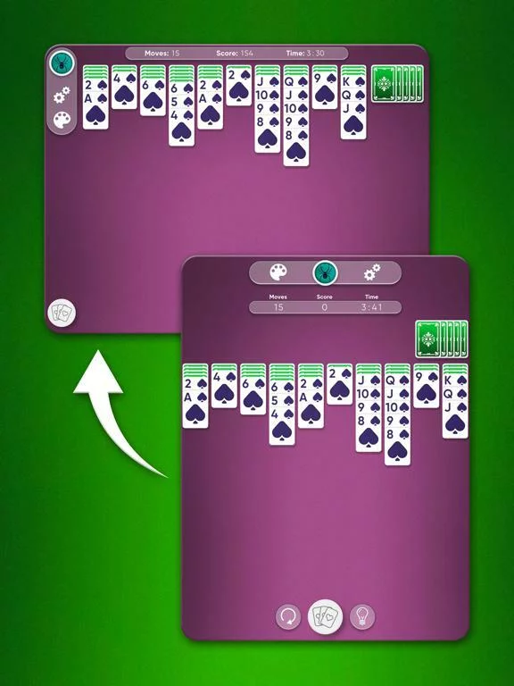 Изображение игры: Spider Solitaire ‏‏‎‎‎‎