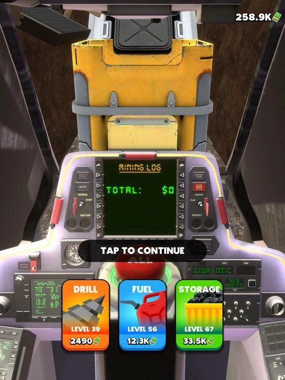 Изображение игры: Mine Drill
