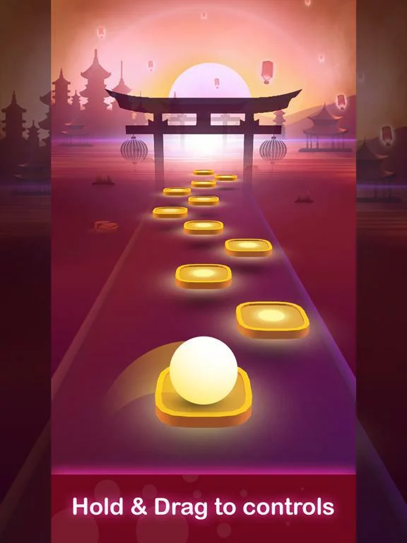 Изображение игры: BLINK BALL HOP - KPOP TILES