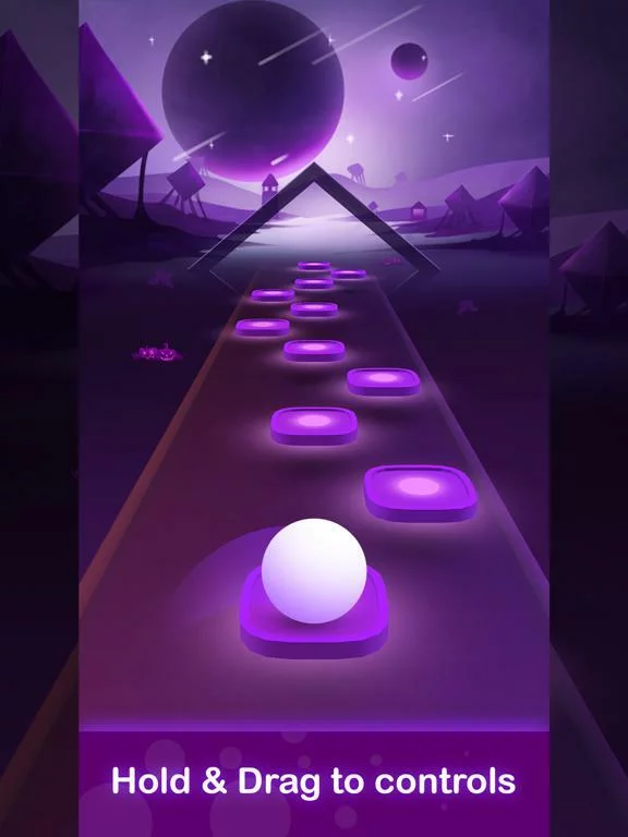 Изображение игры: BLINK BALL HOP - KPOP TILES
