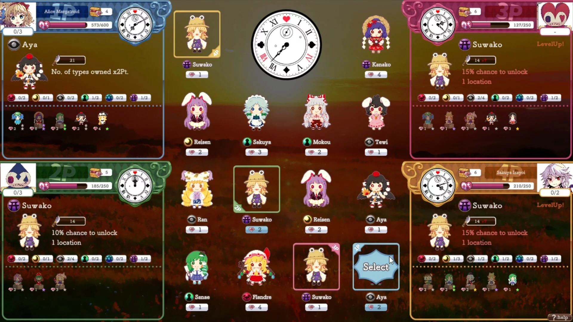 Изображение игры: Touhou DollDraft