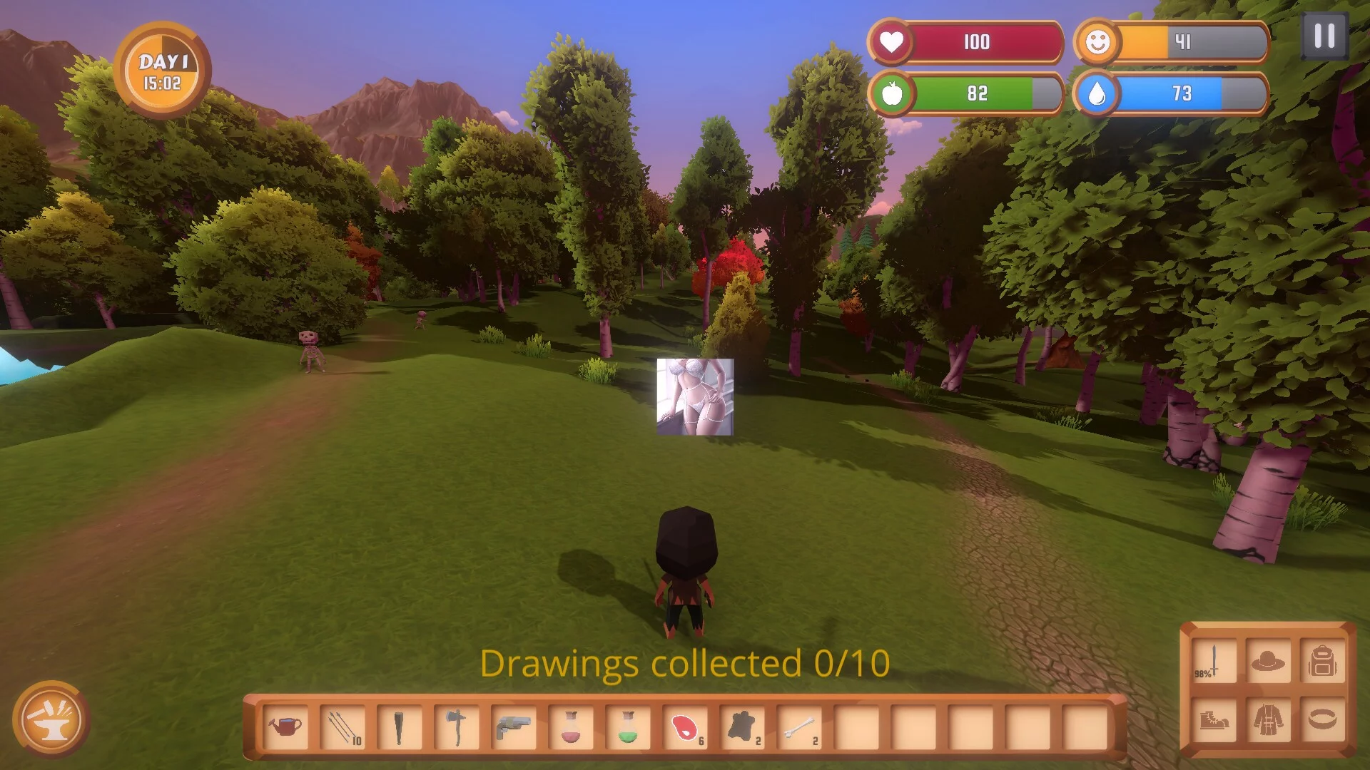 Изображение игры: Hentai In The Forest