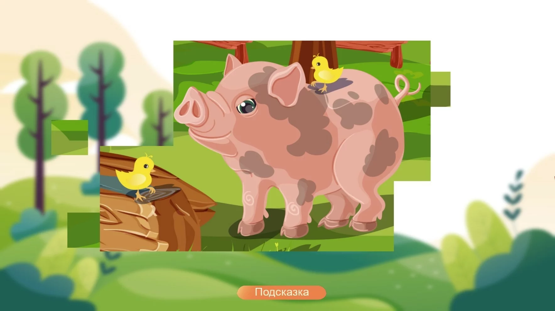 Изображение игры: Jigsaw With Animals
