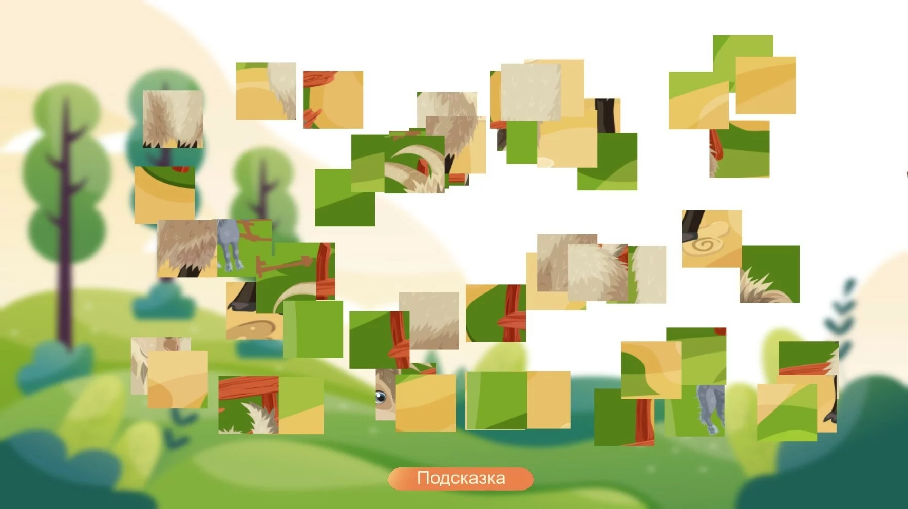 Изображение игры: Jigsaw With Animals