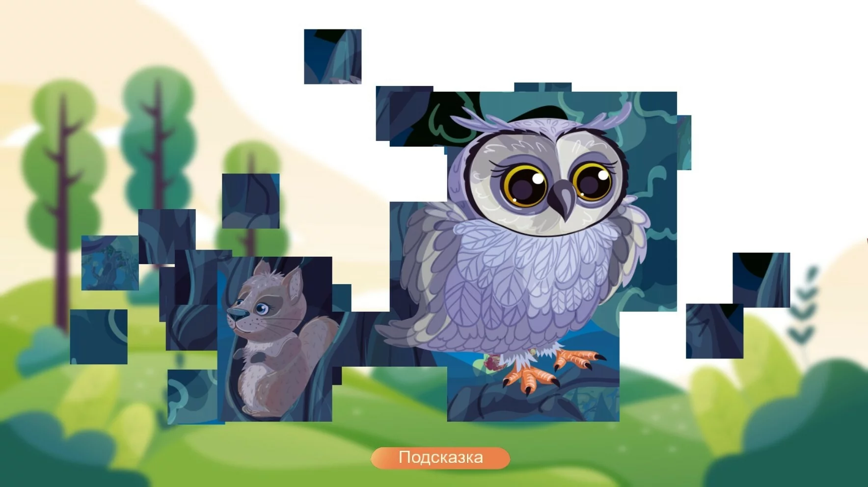 Изображение игры: Jigsaw With Animals