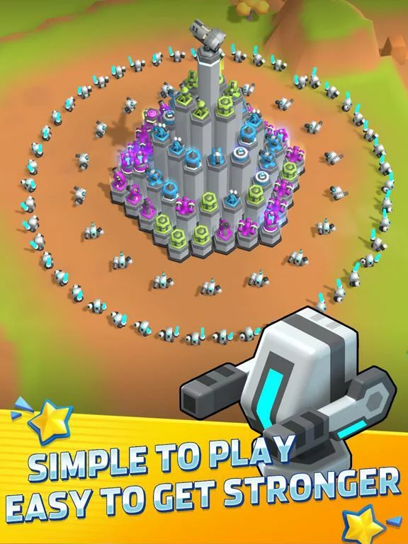 Изображение игры: Mega Tower -tower defense game