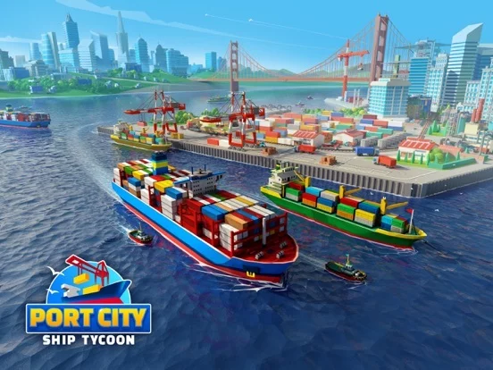 Изображение игры: Port City: Ship Tycoon