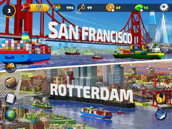 Изображение игры: Port City: Ship Tycoon