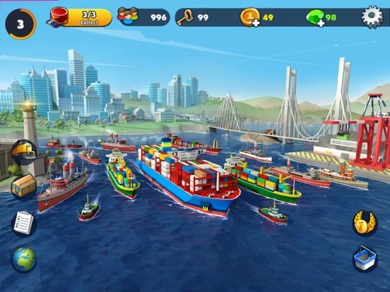 Изображение игры: Port City: Ship Tycoon