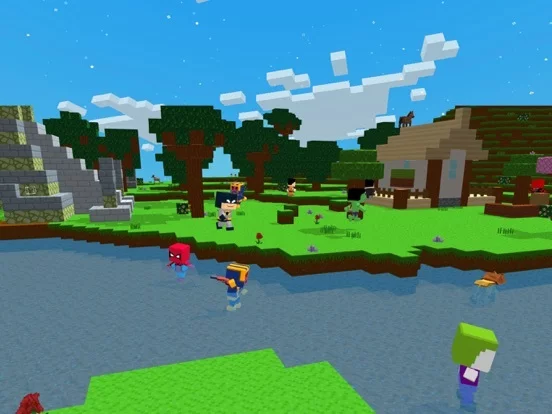 Изображение игры: Block Craft World: Craft.io