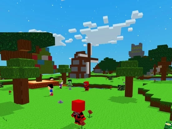 Изображение игры: Block Craft World: Craft.io