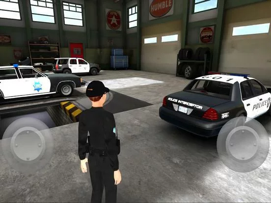 Изображение игры: Police Car Drift Simulator