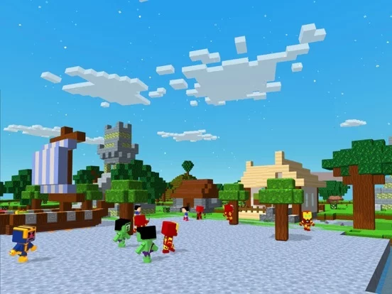 Изображение игры: Block Craft World: Craft.io