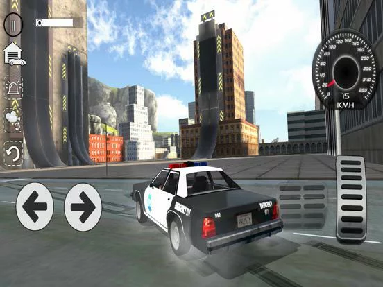 Изображение игры: Police Car Drift Simulator