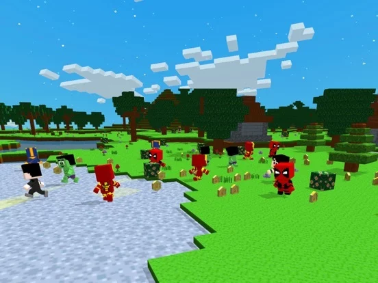 Изображение игры: Block Craft World: Craft.io
