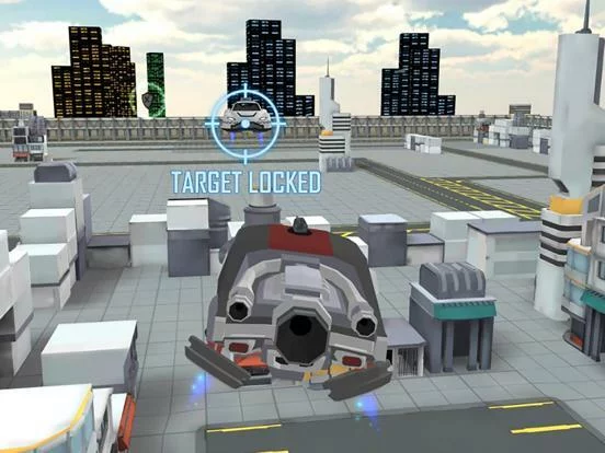 Изображение игры: Flying Car Shooting