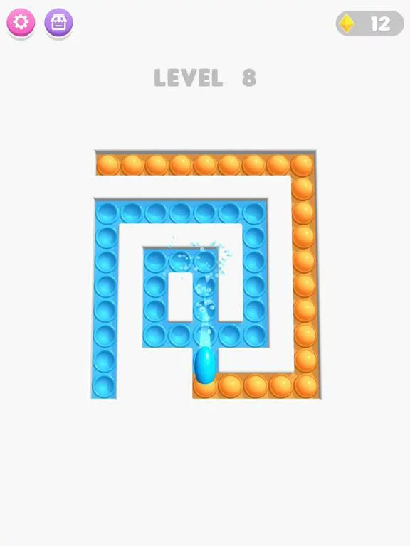 Изображение игры: Pop It Maze