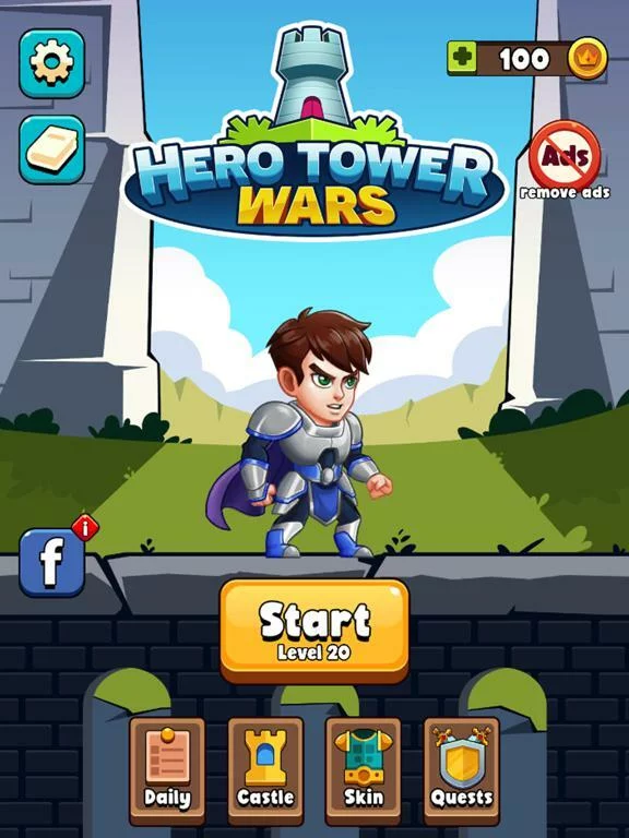 Изображение игры: Hero Tower War - Math Puzzle