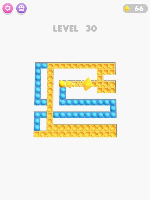 Изображение игры: Pop It Maze