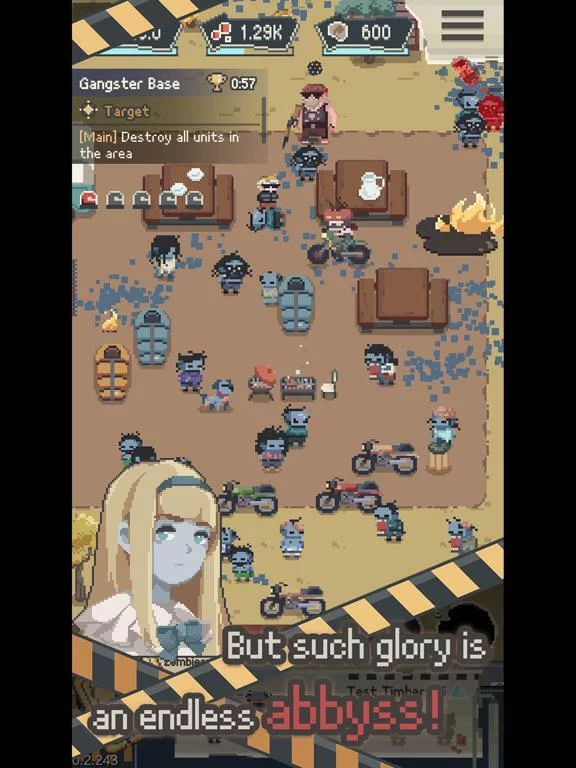 Изображение игры: Dont Party: Pixel Z