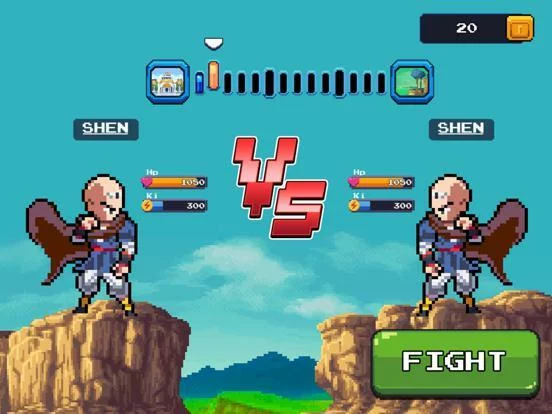 Изображение игры: Pixel Fighting: Fighter Games