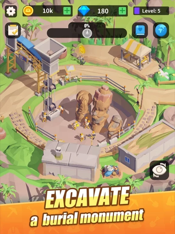 Изображение игры: Mini Digger