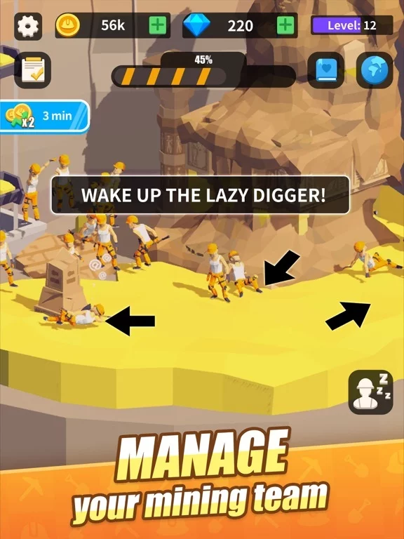 Изображение игры: Mini Digger
